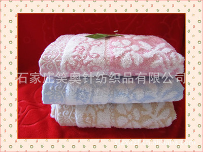 廠家直銷竹纖維毛巾 柔軟親膚，強效吸水，石家莊笑奧針紡織品為您提供優(yōu)質(zhì)日用百貨